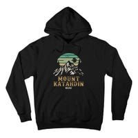 Mount Katahdin National Park Merchandise Hiking Mt Katahdin Tall Hoodie