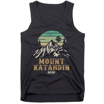 Mount Katahdin National Park Merchandise Hiking Mt Katahdin Tank Top