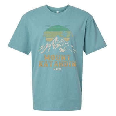 Mount Katahdin National Park Merchandise Hiking Mt Katahdin Sueded Cloud Jersey T-Shirt