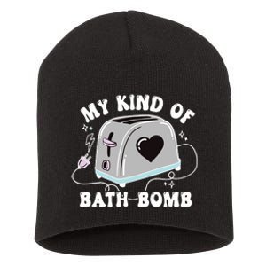 My Kind Of Bath Bomb Short Acrylic Beanie