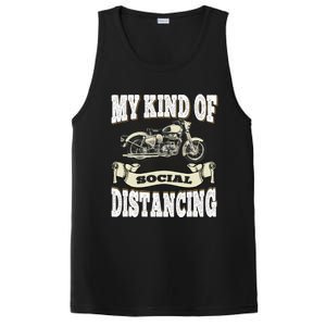 My Kind Of Social Distancing Motorcycle PosiCharge Competitor Tank