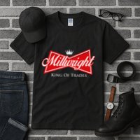 Millwright King Of Trades Metal Worker Machine Operator Tall T-Shirt
