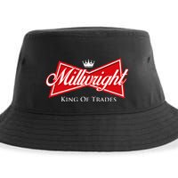 Millwright King Of Trades Metal Worker Machine Operator Sustainable Bucket Hat