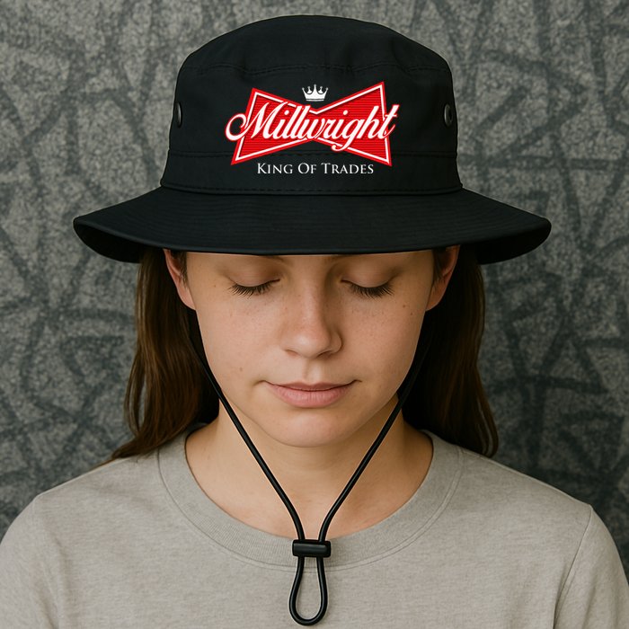Millwright King Of Trades Metal Worker Machine Operator Bucket Hat