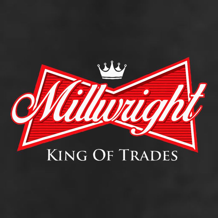 Millwright King Of Trades Metal Worker Machine Operator Beanie