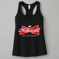 Millwright King Of Trades Metal Worker Machine Operator Womens Tank Top