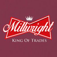 Millwright King Of Trades Metal Worker Machine Operator 16oz Travel Tumbler