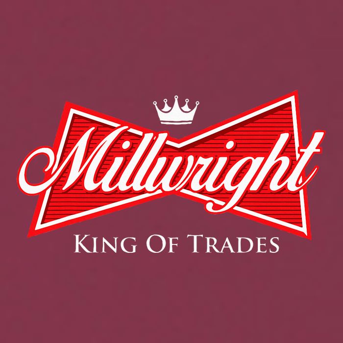 Millwright King Of Trades Metal Worker Machine Operator 16oz Travel Tumbler