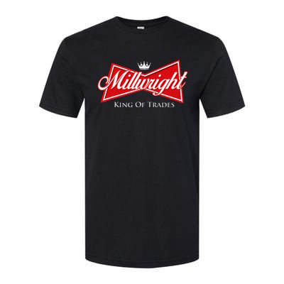 Millwright King Of Trades Metal Worker Machine Operator Softstyle® CVC T-Shirt