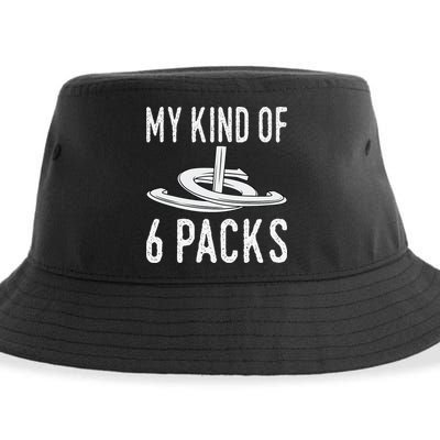 My Kind Of 6 Packs Horseshoe Pitching Horse Lover Ferrier Sustainable Bucket Hat