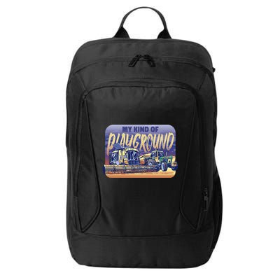 My Kind Of Playground Tractor Farm City Backpack