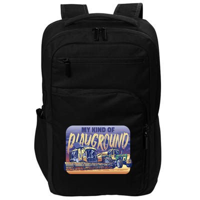 My Kind Of Playground Tractor Farm Impact Tech Backpack
