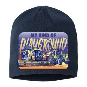 My Kind Of Playground Tractor Farm Sustainable Beanie