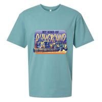 My Kind Of Playground Tractor Farm Sueded Cloud Jersey T-Shirt