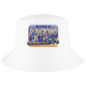 My Kind Of Playground Tractor Farm Cool Comfort Performance Bucket Hat