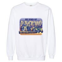 My Kind Of Playground Tractor Farm Garment-Dyed Sweatshirt
