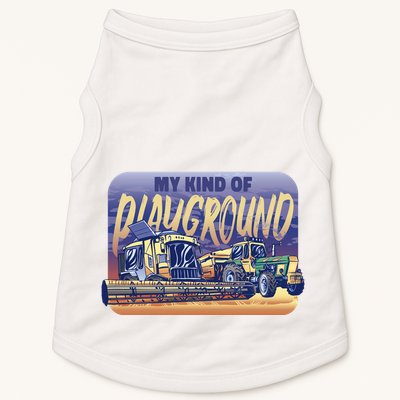 My Kind Of Playground Tractor Farm Doggie Tank