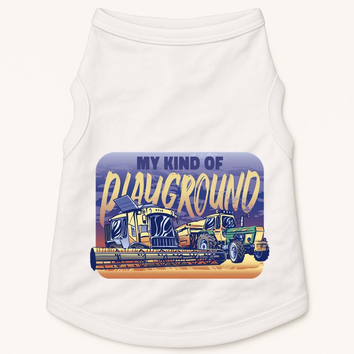 My Kind Of Playground Tractor Farm Doggie Tank