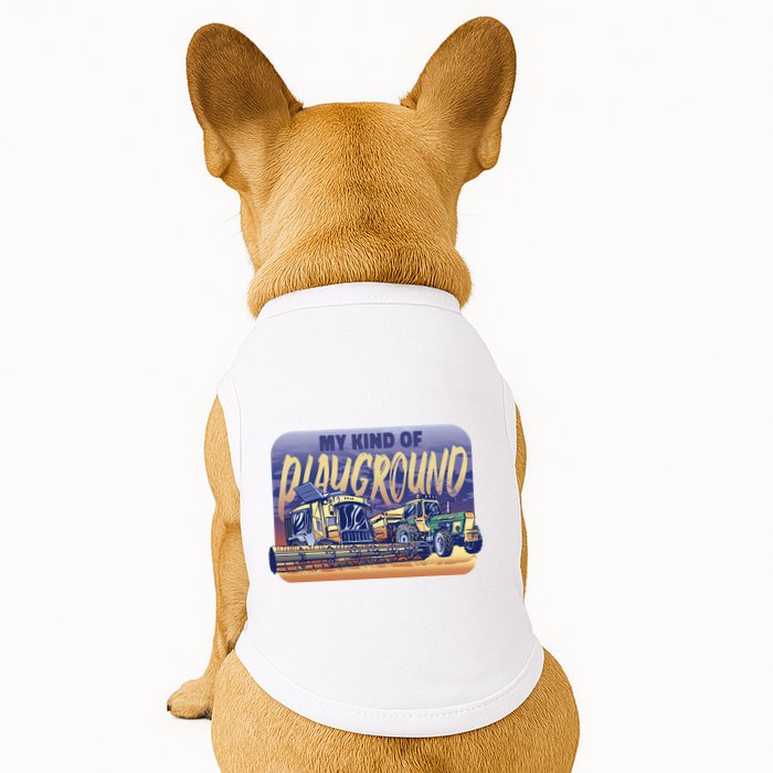 My Kind Of Playground Tractor Farm Doggie Tank