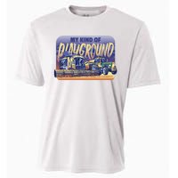 My Kind Of Playground Tractor Farm Cooling Performance Crew T-Shirt