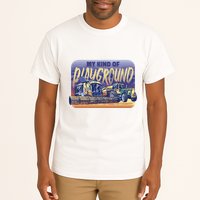 My Kind Of Playground Tractor Farm Tall T-Shirt