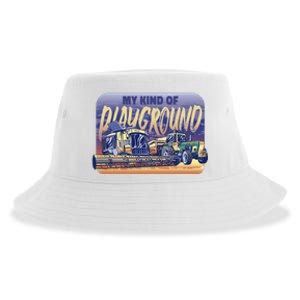 My Kind Of Playground Tractor Farm Sustainable Bucket Hat