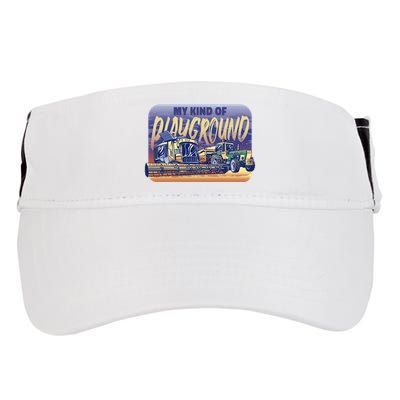 My Kind Of Playground Tractor Farm Adult Drive Performance Visor