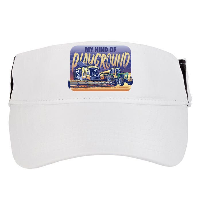 My Kind Of Playground Tractor Farm Adult Drive Performance Visor