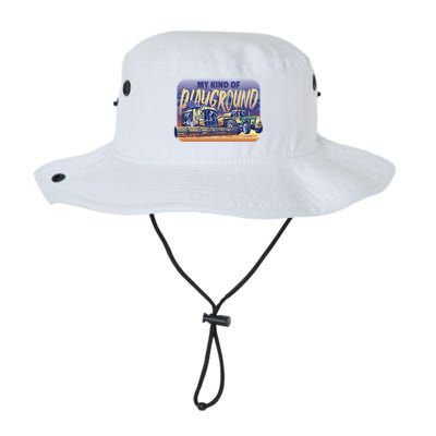 My Kind Of Playground Tractor Farm Bucket Hat