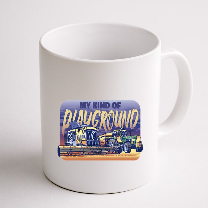 My Kind Of Playground Tractor Farm Mug