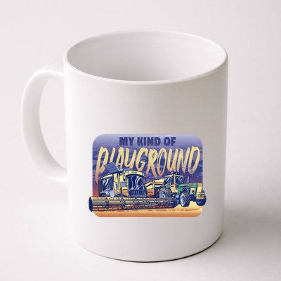 My Kind Of Playground Tractor Farm Mug