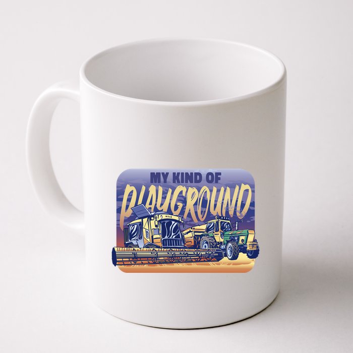 My Kind Of Playground Tractor Farm Mug