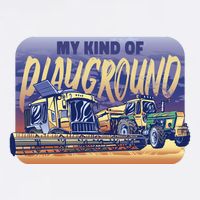 My Kind Of Playground Tractor Farm Beanie