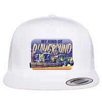 My Kind Of Playground Tractor Farm Flatbill Hat