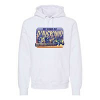 My Kind Of Playground Tractor Farm Premium Hoodie