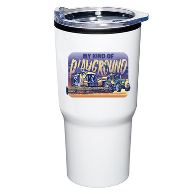 My Kind Of Playground Tractor Farm Tumbler