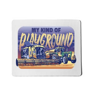 My Kind Of Playground Tractor Farm Mousepad