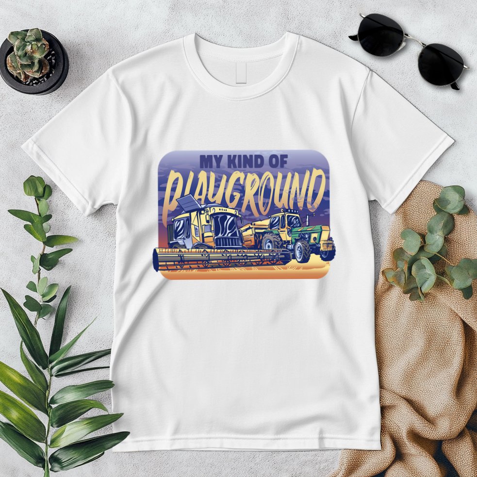 My Kind Of Playground Tractor Farm Premium T-Shirt