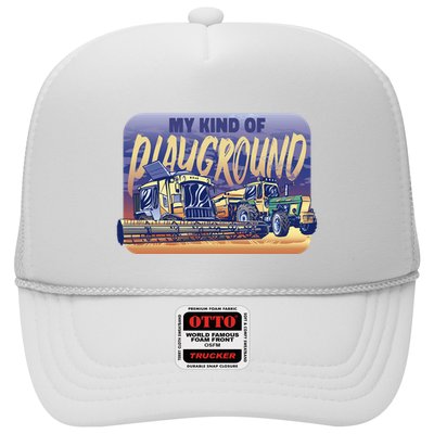 My Kind Of Playground Tractor Farm Trucker Hat