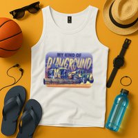 My Kind Of Playground Tractor Farm Tank Top
