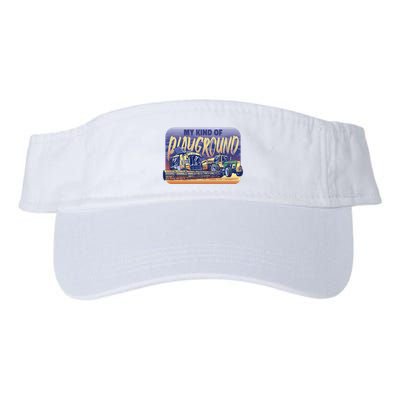 My Kind Of Playground Tractor Farm Visor