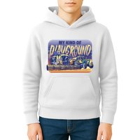 My Kind Of Playground Tractor Farm Kids Hoodie