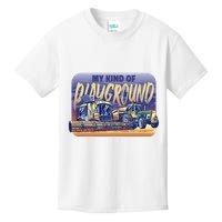 My Kind Of Playground Tractor Farm Kids T-Shirt