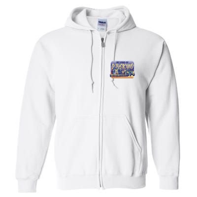 My Kind Of Playground Tractor Farm Full Zip Hoodie