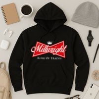 Millwright King Of Trades Metal Worker Machine Operator Hoodie