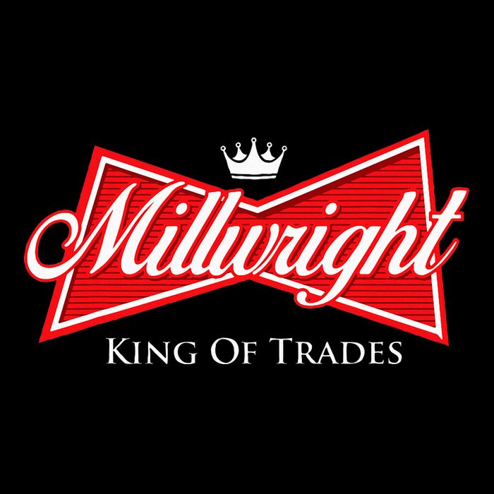 Millwright King Of Trades Metal Worker Machine Operator Hoodie