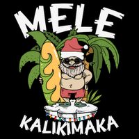 Mele Kalikimaka Palm Tree Hawaiian Christmas In July City Backpack
