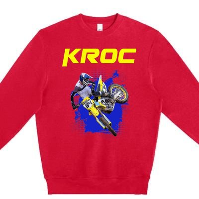 Motocross Ken Roczen 94 Premium Crewneck Sweatshirt