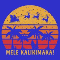 Mele Kalikimaka Retro Hawaiian Christmas Family Vacation Great Gift Button