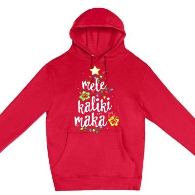 Mele Kalikimaka Shirt For Women Hawaiian Hawaii Christmas Premium Pullover Hoodie